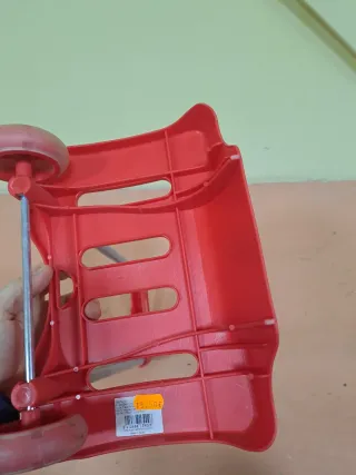 Carro portamochilas plegable