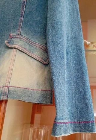 Chaqueta Blazer Vaquera Mujer Mediterráneo