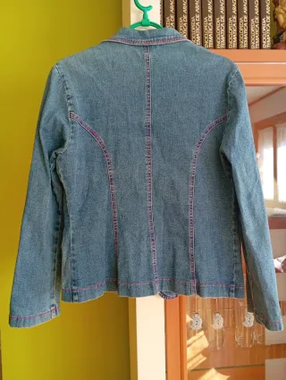 Chaqueta Blazer Vaquera Mujer Mediterráneo