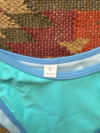 Bikini azul claro talla L Nuevo, sin usar