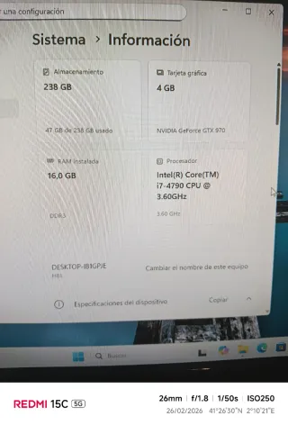 PC Gaming i7 SSD GTX WiFi Pritech