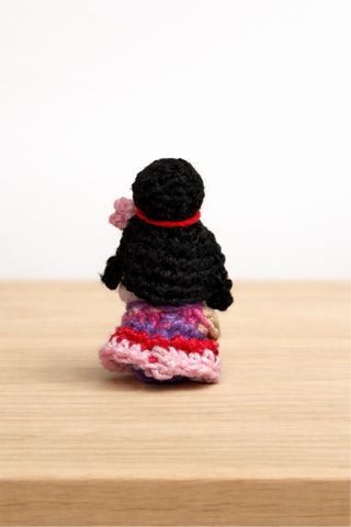 Mini Amigurumi Mulan Uncinetto