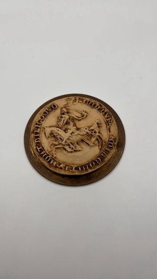 Reproducción Sello Medieval Caballero