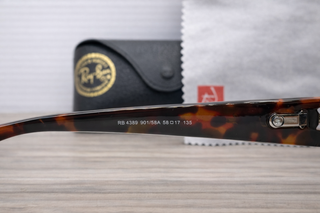 Gafas Ray-Ban RB4389 Carey marrón degradada