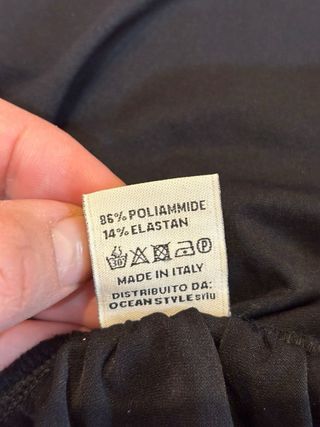 Abito Matinee nero taglia L