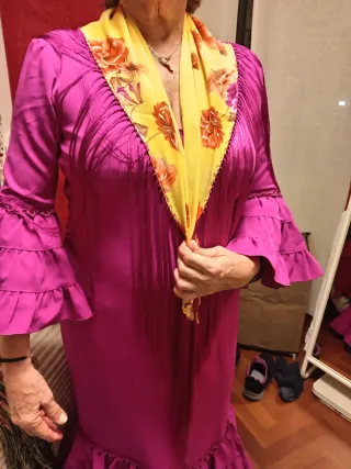 Traje de flamenca con volantes