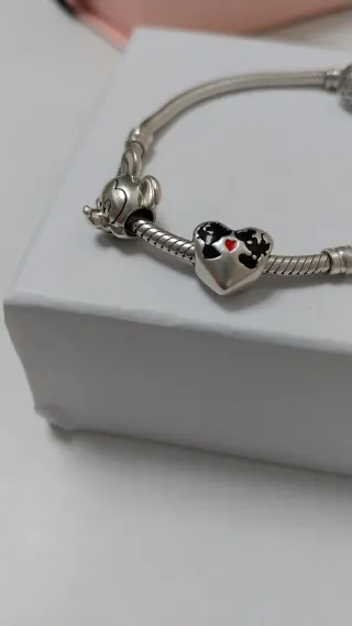 2 charm Pandora Disney Minnie y Mickey