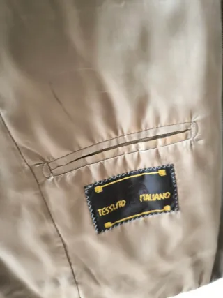 Fato lã Pallo Ram bege S