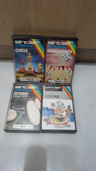 Lote 4 Juegos Sinclair ZX Spectrum