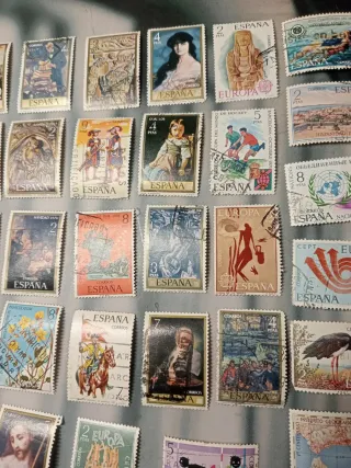 Lote de sellos antiguos España