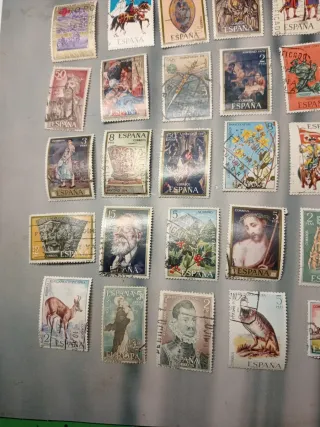 Lote de sellos antiguos España