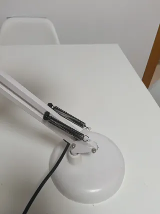 Flexo de mesa blanco