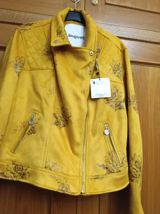 Chaquetas Desigual Mujer Talla XL/46 Negra Multico