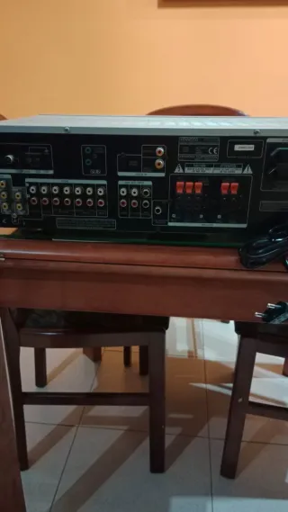 Amplificador kenwood Plata
