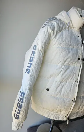 Chaqueta Guess Anorak Blanca Original