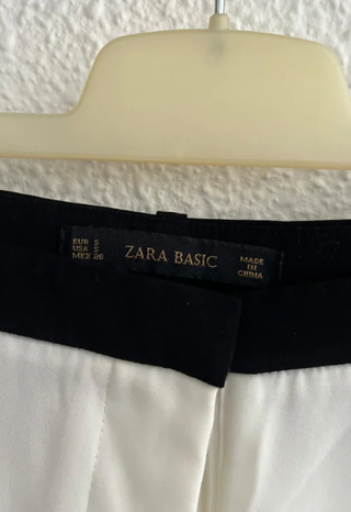 Pantalón vestir blanco