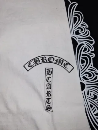 Maglietta Chrome Hearts M Manica Lunga