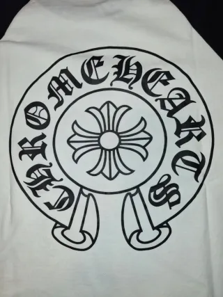 Maglietta Chrome Hearts M Manica Lunga