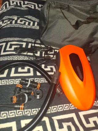 Bomba eléctrica inflador para pato o colchonetas