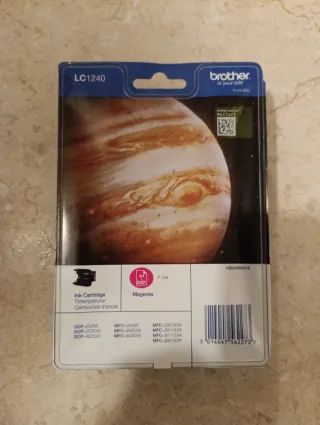 Cartucho Tinta Brother LC1240 Magenta, Cyan, Negro