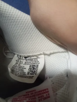 Zapatillas niño Nike Air Force 1 Blancas Rojas