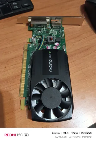 Tarjeta Gráfica HP NVIDIA Quadro K620 2GB