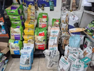 Arena aglomerante Tofu y Maíz