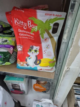 Arena aglomerante Tofu y Maíz