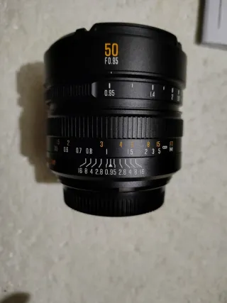 Obiettivo 50mm f0.95 Micro 4/3