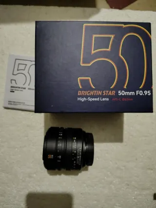 Obiettivo 50mm f0.95 Micro 4/3