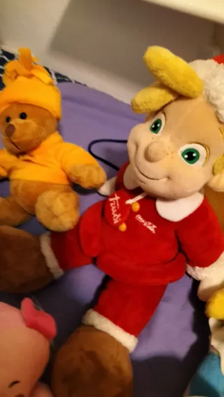 Lotto Pupazzi Peluche Orsetti, Maialino, Panda, Pa