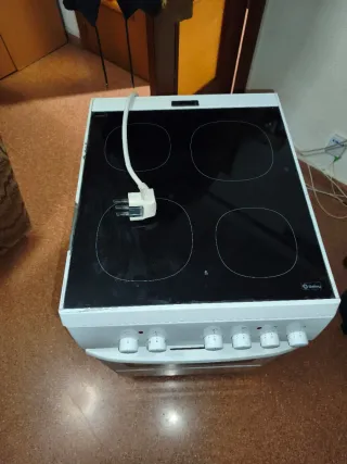 Horno con vitrocerámica integrado