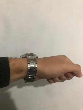 Reloj Casio Edifice Cronógrafo Azul/Plata