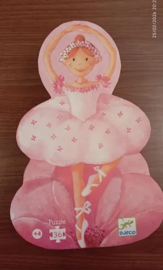 Puzzle Djeco Bailarina 36 Piezas +4 Años