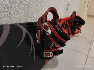 Tabla Snowboard Nidecker Dragon + Fijaciones