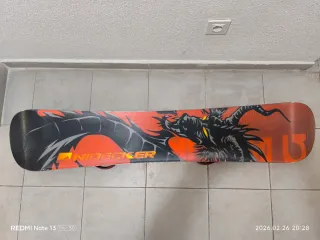 Tabla Snowboard Nidecker Dragon + Fijaciones