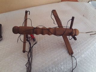 marioneta titere gauroche de madera , origen checa