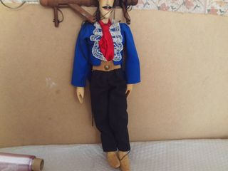 marioneta titere gauroche de madera , origen checa