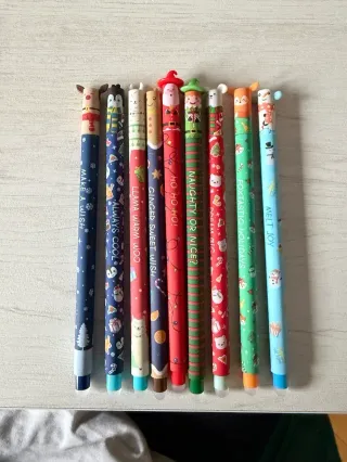 Penne gel natalizie cancellabili