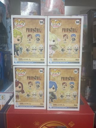 Funko Pop! Fairy Tail 4 Figuras