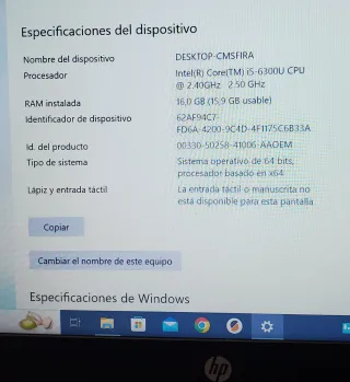 HP 840 G3 i5 16GB RAM 2 Discos Duros