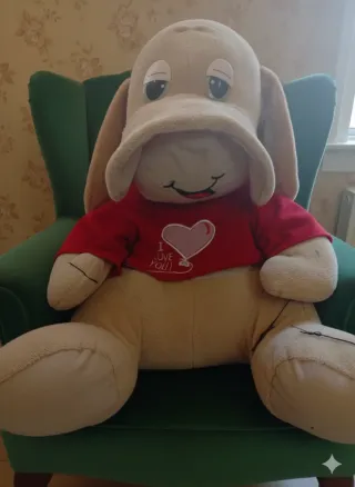 Pupazzo Peluche Grande I Love You