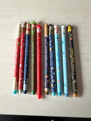 Penne Gel Cancellabili per Natale