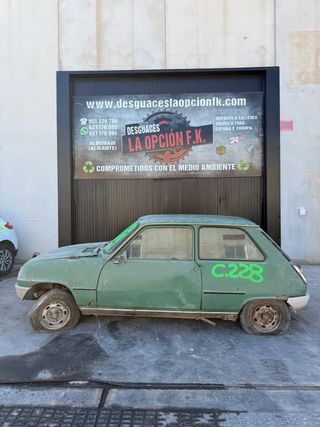 Despiece Renault 5 TL Año 1977