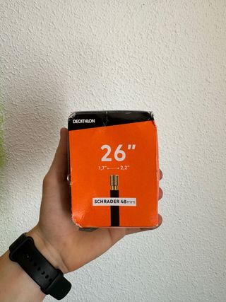 Cámara Bicicleta 26 Schrader 48mm