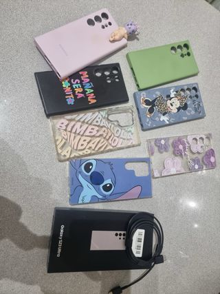 Samsung S23 Ultra lila/Plata