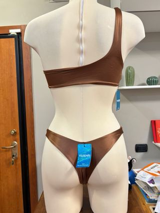 Bikini Tizenis Stella Marrone Taglia S