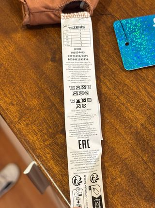 Bikini Tizenis Stella Marrone Taglia S