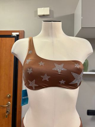 Bikini Tizenis Stella Marrone Taglia S