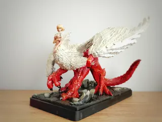 Figura Resina Falling Chimera